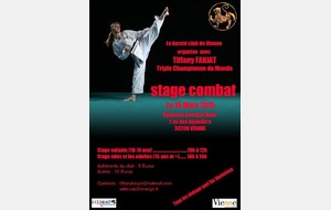 STAGE COMBAT TIFFANY FANJAT