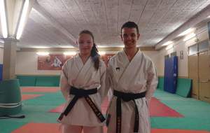 DEUX NOUVELLES CEINTURES NOIRES