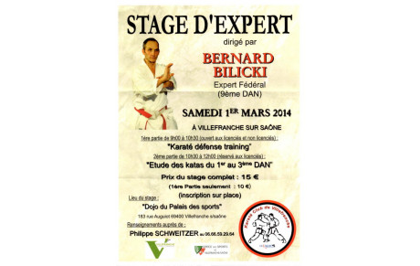 STAGE D'EXPERT