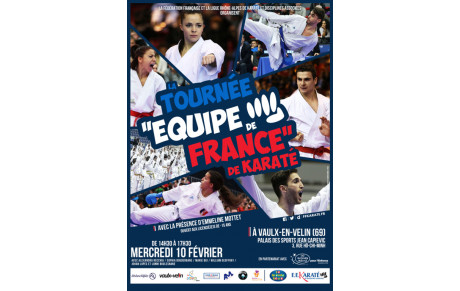 TOURNEE EQUIPE DE FRANCE